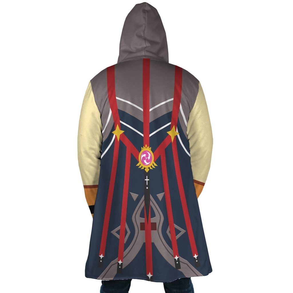 Hooded Cloak Coat back 18 1 - Anime Gifts Store