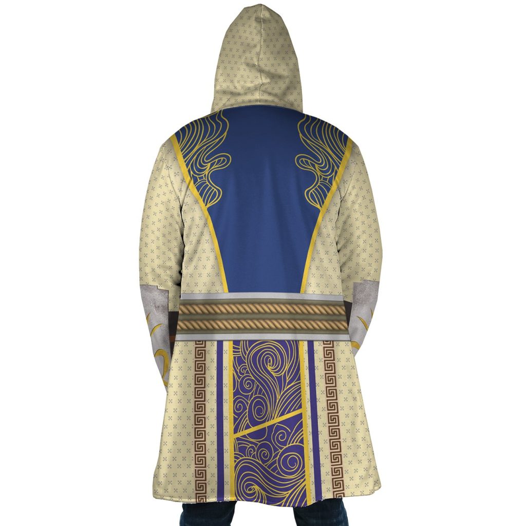 Hooded Cloak Coat back 23 - Anime Gifts Store