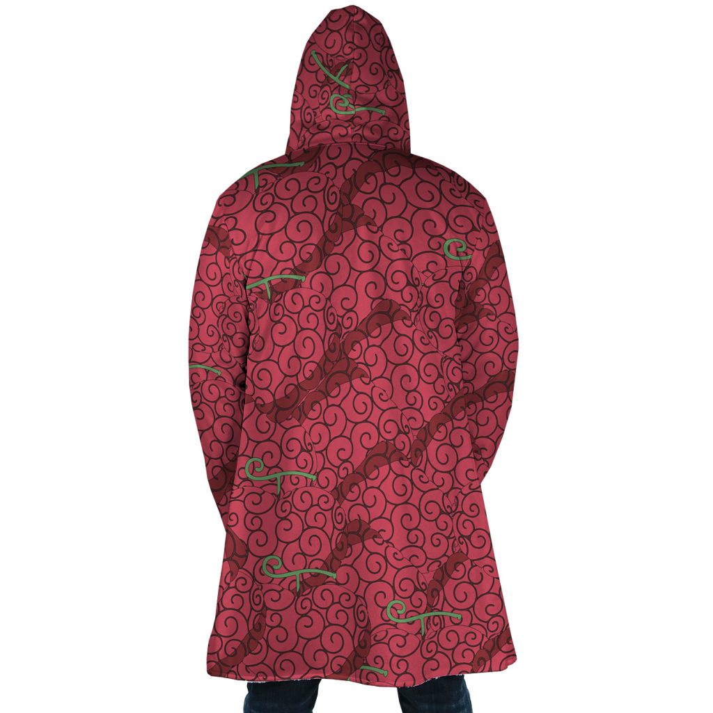 Hooded Cloak Coat back 3 2 - Anime Gifts Store