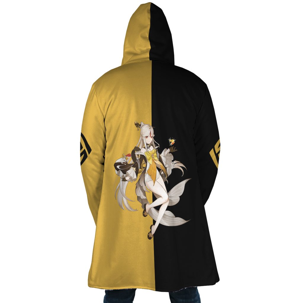 Hooded Cloak Coat back 7 1 - Anime Gifts Store