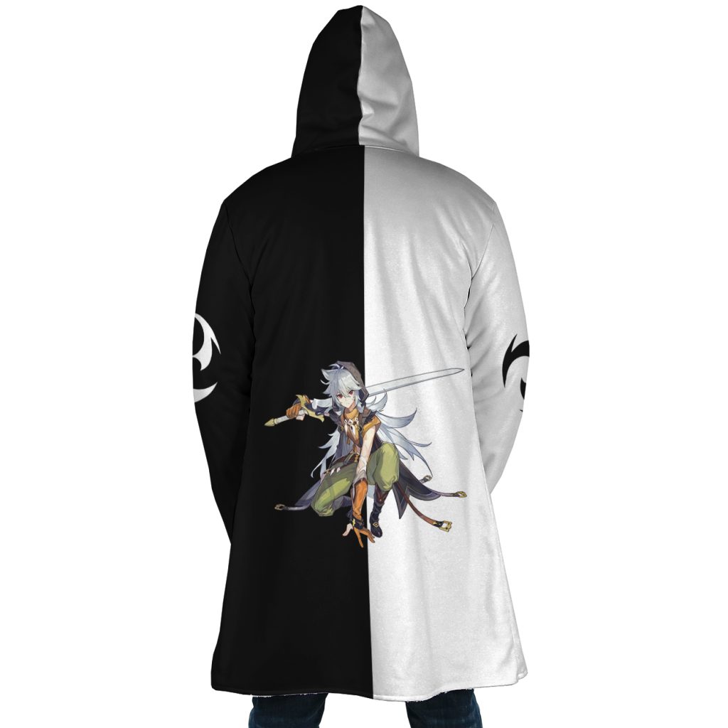 Hooded Cloak Coat back 8 1 - Anime Gifts Store