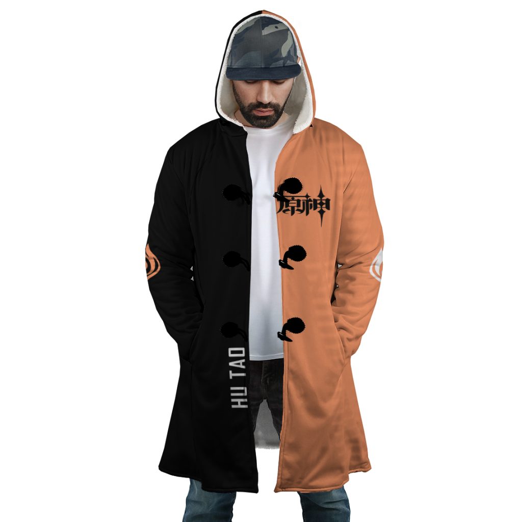 Hooded Cloak Coat front 2 2 - Anime Gifts Store