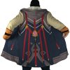 Hooded Cloak Coat no hood 18 1 - Anime Gifts Store