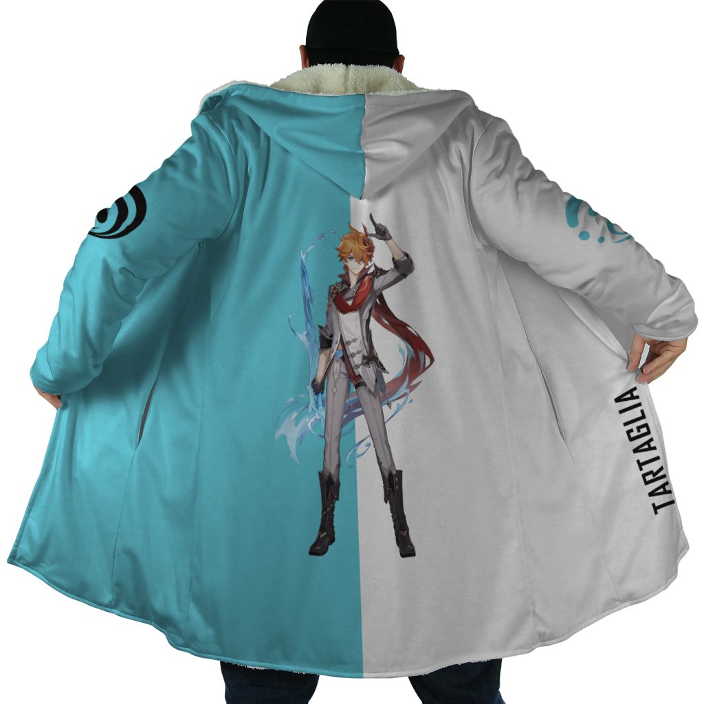 Hooded Cloak Coat no hood 9 1 - Anime Gifts Store