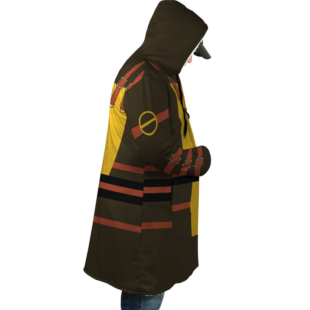 Hooded Cloak Coat right 22 - Anime Gifts Store