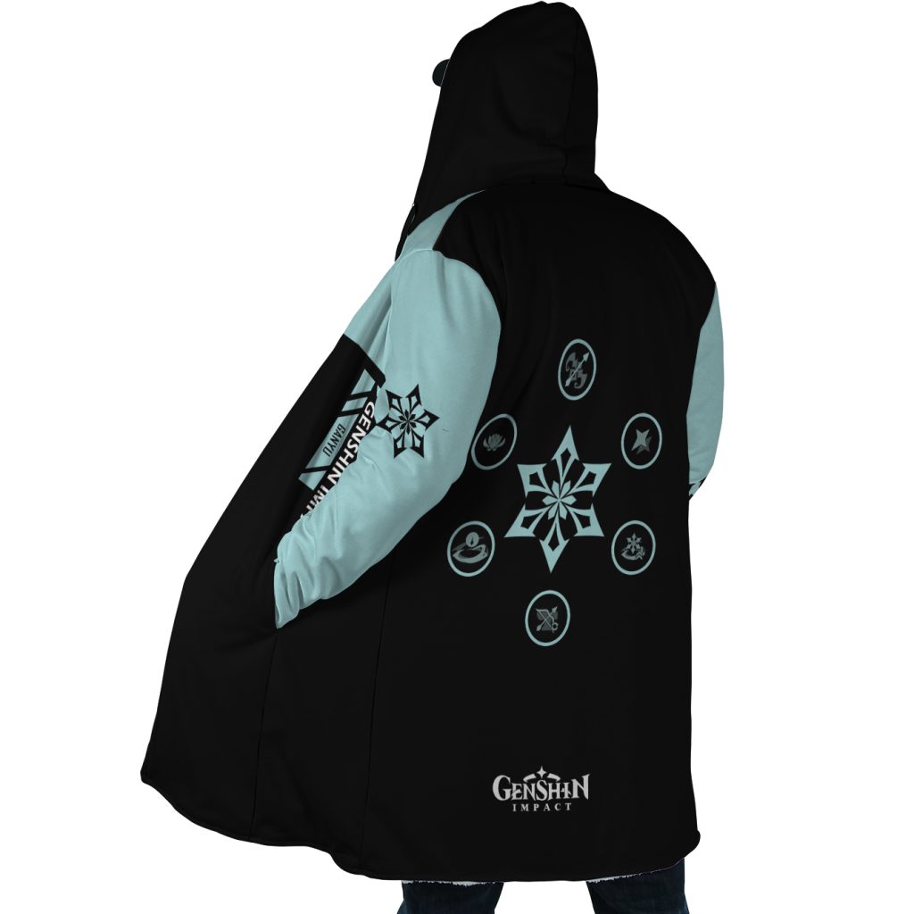 Hooded Cloak Coat side 11 - Anime Gifts Store