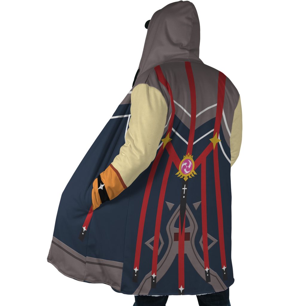 Hooded Cloak Coat side 18 1 - Anime Gifts Store