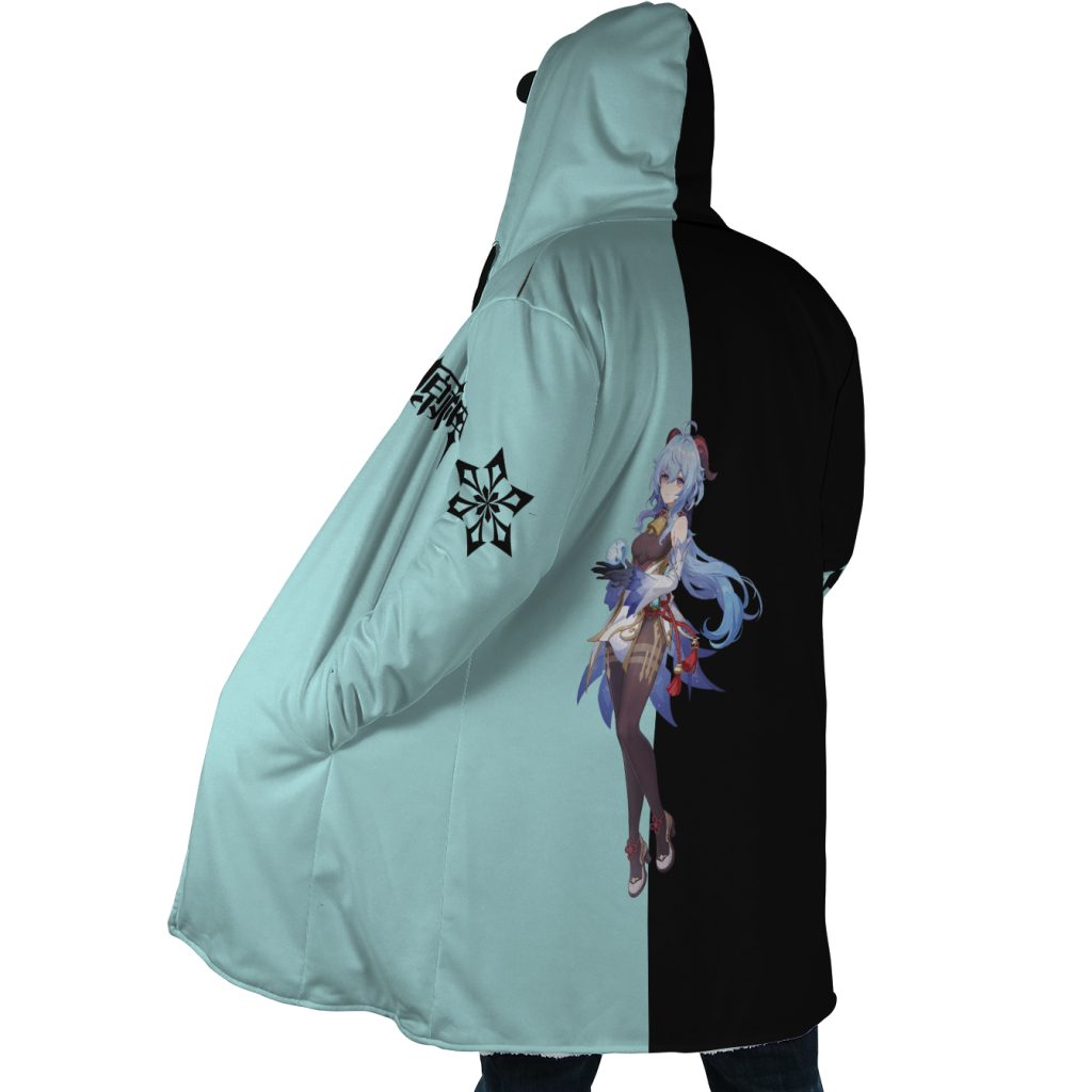 Hooded Cloak Coat side 6 1 - Anime Gifts Store