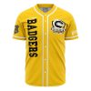 Hufflepuff Badgers House Harry Potter AOP Baseball Jersey AOP Baseball Jersey FRONT Mockup - Anime Gifts Store