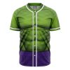 Hulk Marvel AOP Baseball Jersey FRONT Mockup - Anime Gifts Store