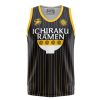 Ichiraku Ramen Naruto Basketball Jersey Tank Top FRONT Mockup - Anime Gifts Store