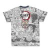 Inosukecollage Streetwear T Shirt Back - Anime Gifts Store