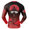 Itachi Compression Shirt Rash Guard back - Anime Gifts Store