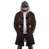 Jacob Frye Assassins Creed AOP Hooded Cloak Coat FRONT Mockup - Anime Gifts Store