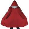 Jaden Yuki Yugioh AOP Hooded Cloak Coat MAIN Mockup - Anime Gifts Store