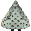 Jinbe Fishman Island Arc OP AOP Hooded Cloak Coat MAIN Mockup - Anime Gifts Store