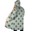 Jinbe Fishman Island Arc OP AOP Hooded Cloak Coat SIDE Mockup - Anime Gifts Store