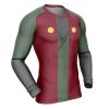 Jiraiya Uniform Naruto Rashguards Long Sleeve F SIDE Mockup - Anime Gifts Store