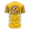 Jolteon Pokemon AOP Baseball Jersey AOP Baseball Jersey BACK Mockup - Anime Gifts Store