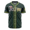 Jolyne Cujoh Stone Ocean JBA AOP Baseball Jersey FRONT Mockup - Anime Gifts Store