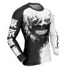 Ken Kaneki TG Rashguards Long Sleeve F SIDE Mockup - Anime Gifts Store