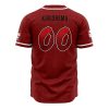 Kirishima Red Riot MHA AOP Baseball Jersey BACK Mockup - Anime Gifts Store