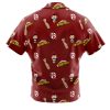 Kirishima Red Riot MHA Short Sleeve Hawaiian Shirt BACK Mockup - Anime Gifts Store