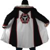 Koganei Seirin High KNB AOP Hooded Cloak Coat NO HOOD Mockup - Anime Gifts Store