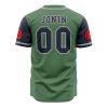 Konoha Jonin Naruto AOP Baseball Jersey BACK Mockup - Anime Gifts Store