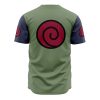 Konohagakure Jounin Uniform Naruto AOP Baseball Jersey BACK Mockup - Anime Gifts Store