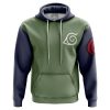 Konohagakure Jounin Uniform Naruto AOP Hoodie 3D FRONT Mockup - Anime Gifts Store