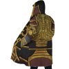 Kratus Ares Armor GOW AOP Hooded Cloak Coat SIDE Mockup - Anime Gifts Store