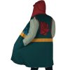 Kurama GF AOP Hooded Cloak Coat SIDE Mockup - Anime Gifts Store