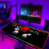 Large RGB Anime Death Note Mouse Pad Xxl Speed Gaming Computer Accessories Mousepad LED Gamers Keyboard 9 - Anime Gifts Store