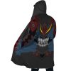 Lazengann Tengen Toppa Gurren Lagann AOP Hooded Cloak Coat SIDE Mockup - Anime Gifts Store