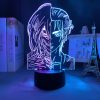 Led Anime Light Attack on Titan Eren Titan Half Face for Bedroom Decoration Dual Color Light 2 - Anime Gifts Store