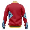 Luffy Wano Pattern OP Varsity Jacket BACK Mockup - Anime Gifts Store