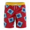 Luffys Wano Pattern OP Hawaiian Shorts FRONT Mockup Knot - Anime Gifts Store