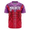 Magneto Xmen Marvel AOP Baseball Jersey FRONT Mockup - Anime Gifts Store