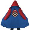 Mario SMB AOP Hooded Cloak Coat MAIN Mockup - Anime Gifts Store