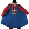 Mario SMB AOP Hooded Cloak Coat NO HOOD Mockup - Anime Gifts Store