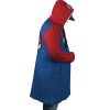 Mario SMB AOP Hooded Cloak Coat RIGHT Mockup - Anime Gifts Store