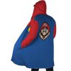 Mario SMB AOP Hooded Cloak Coat SIDE Mockup - Anime Gifts Store