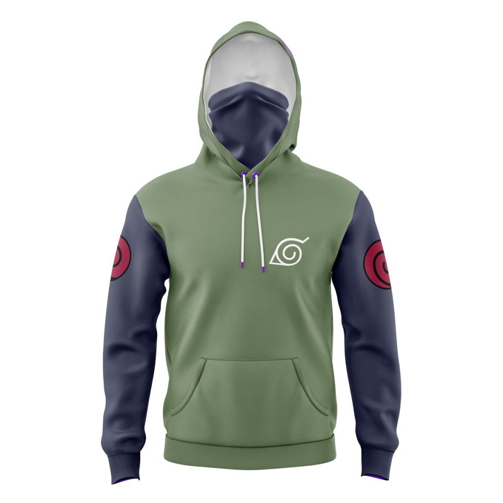 Masked Hoodie Front Mockup 11 - Anime Gifts Store