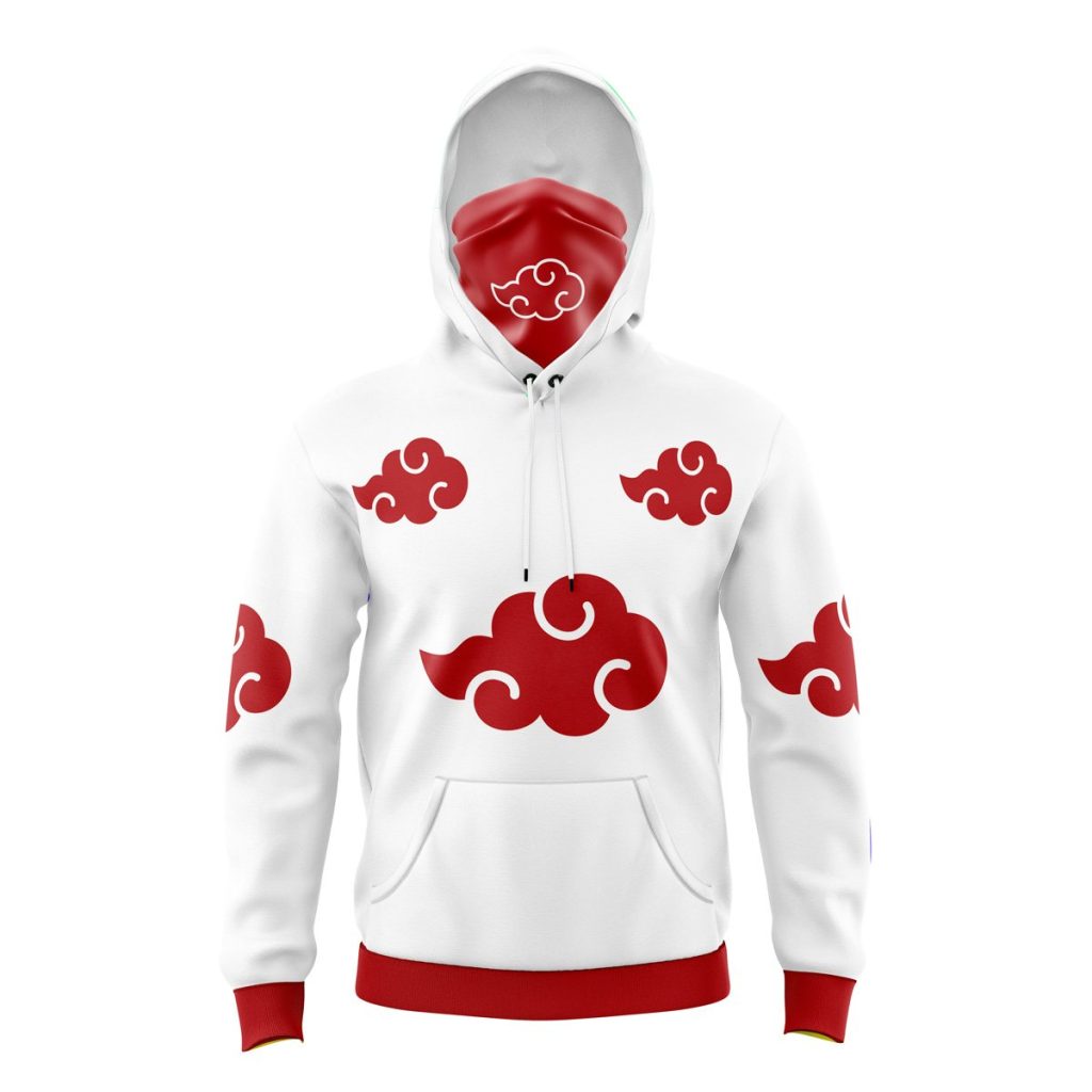 Masked Hoodie Front Mockup 2 - Anime Gifts Store