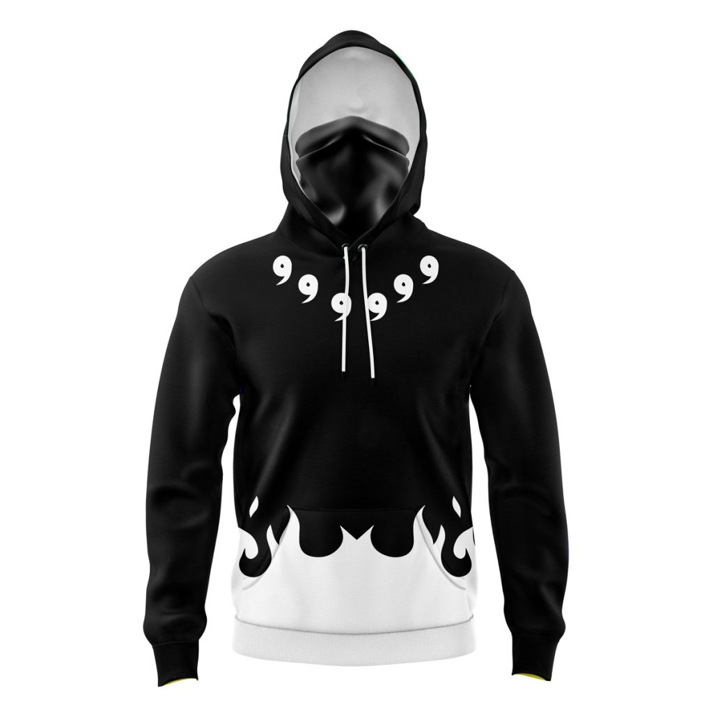 Masked Hoodie Front Mockup 4 - Anime Gifts Store