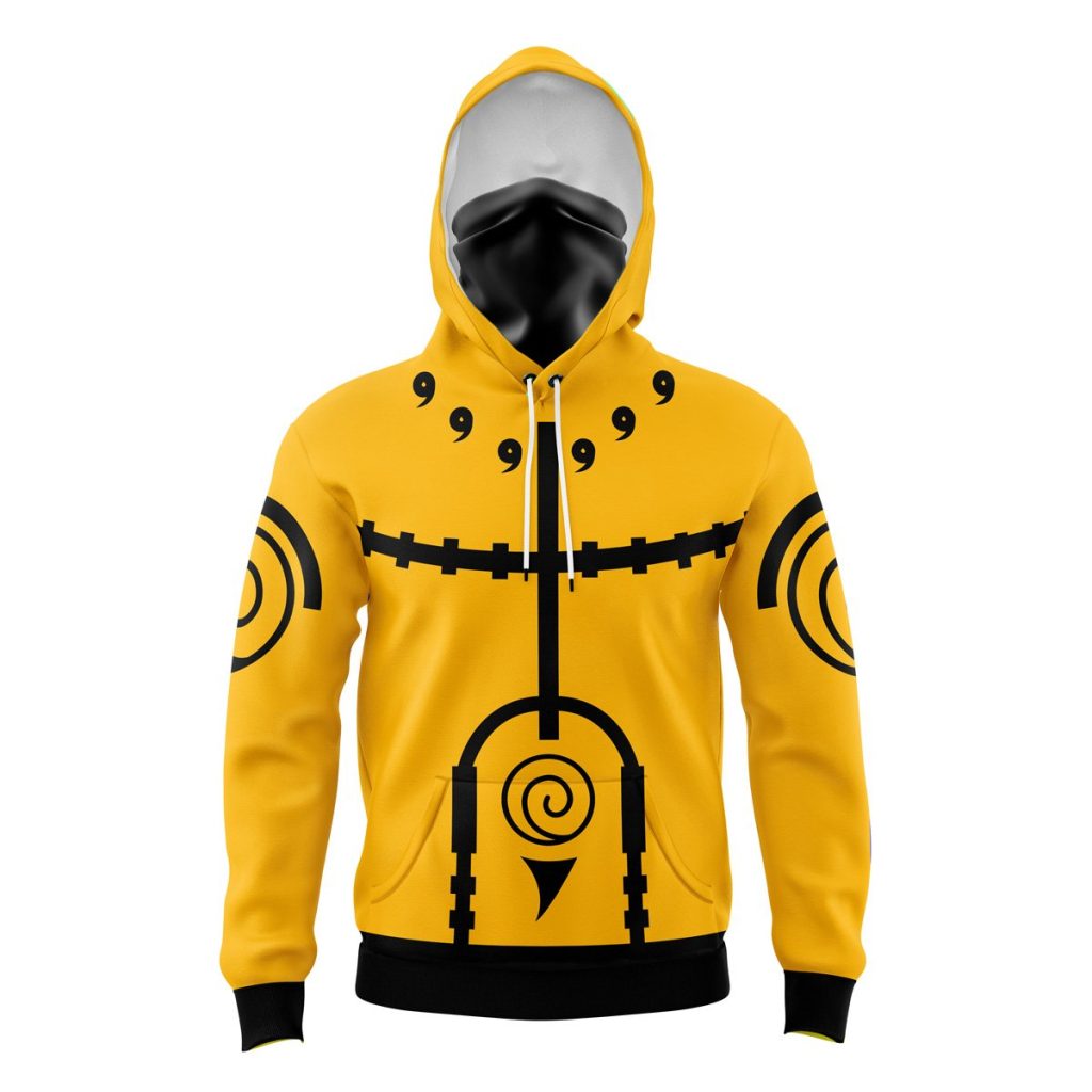 Masked Hoodie Front Mockup 7 - Anime Gifts Store