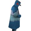 Mega Man X Gaming AOP Hooded Cloak Coat RIGHT Mockup - Anime Gifts Store