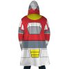 Mega Man X Zero Gaming AOP Hooded Cloak Coat BACK Mockup - Anime Gifts Store