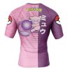 Mew Attack P Rashguards Short Sleeve BACK Mockup - Anime Gifts Store